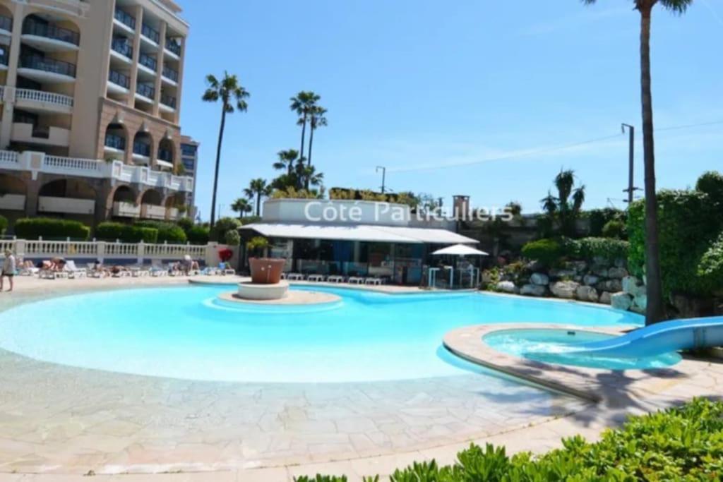 Appartement Rdc En Residence Avec Piscine Cannes Buitenkant foto